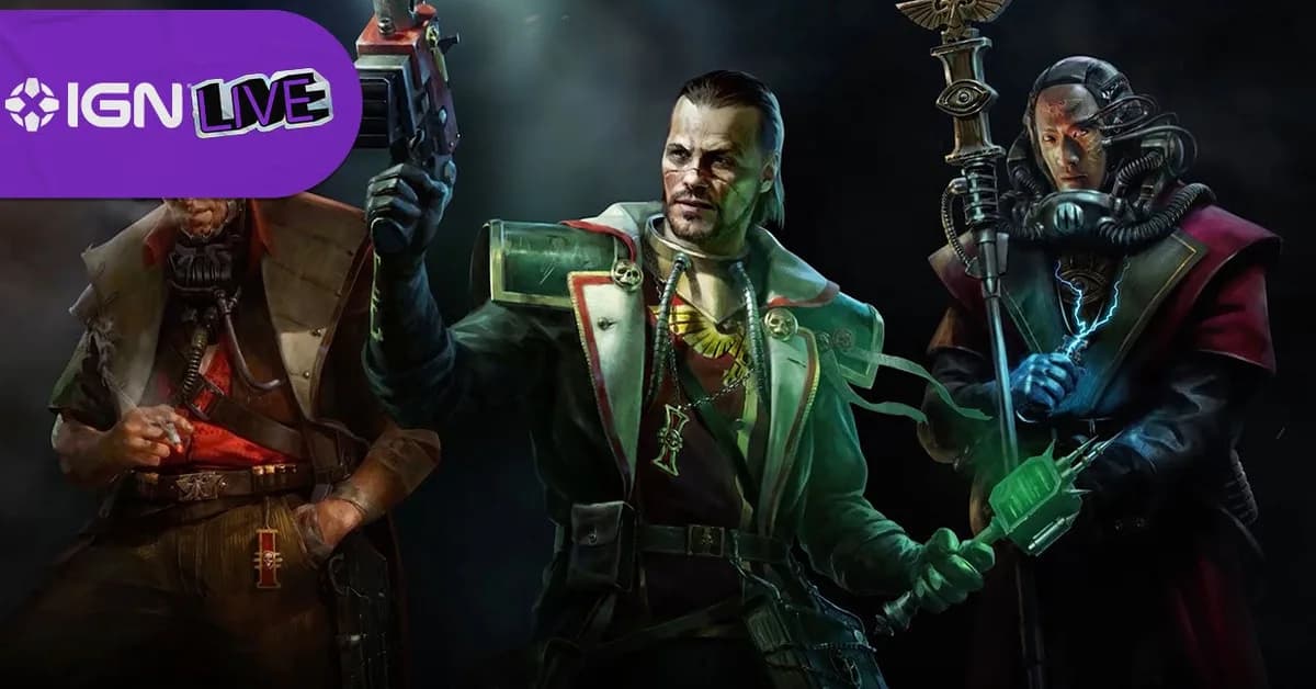 Warhammer 40,000 Dark Heresy Gameplay Trailer Puts You In the Shoes of a Grim Sci-Fi Detective | IGN Live