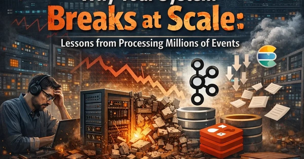 Why Your System Breaks at Scale: Lessons from Processing Millions of Events