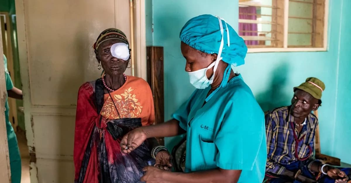 One in two people facing cataract blindness need access to life-changing surgery