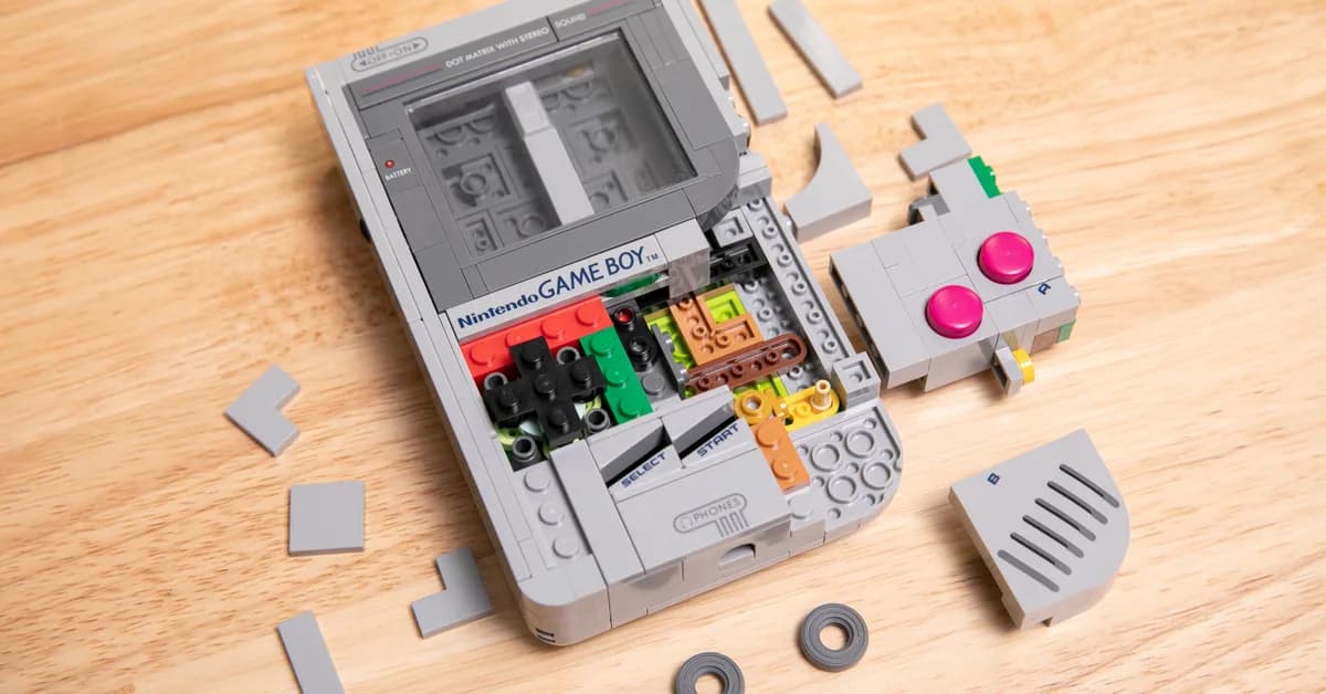 The Lego Game Boy makes for a great gift, and it's $10 off today