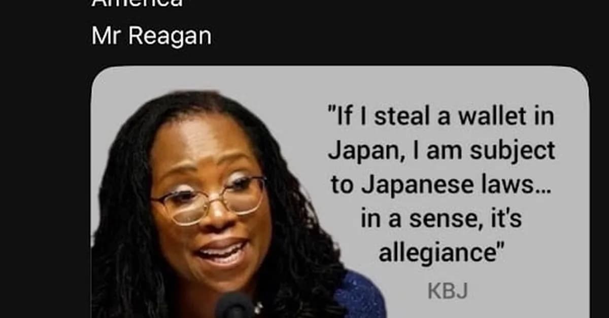 Responses To Justice Jackson's Birthright Citizenship Argument Show There's Some Stupid You Shouldn't Argue With