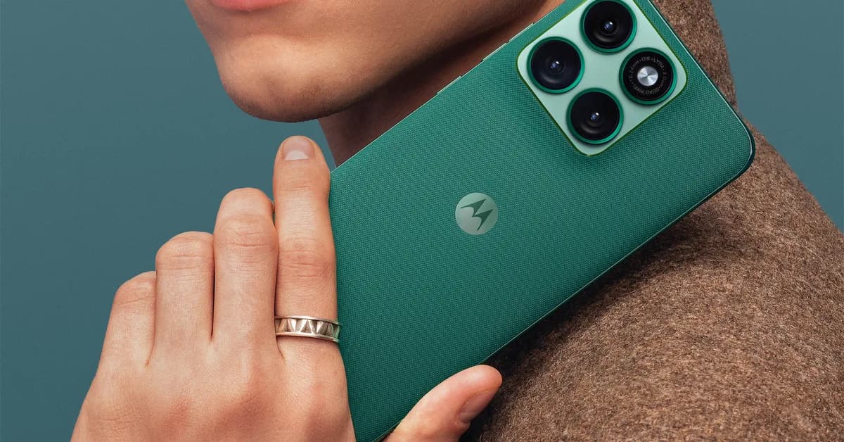 Motorola's Edge 70 Fusion phone has a huge curved 144Hz display