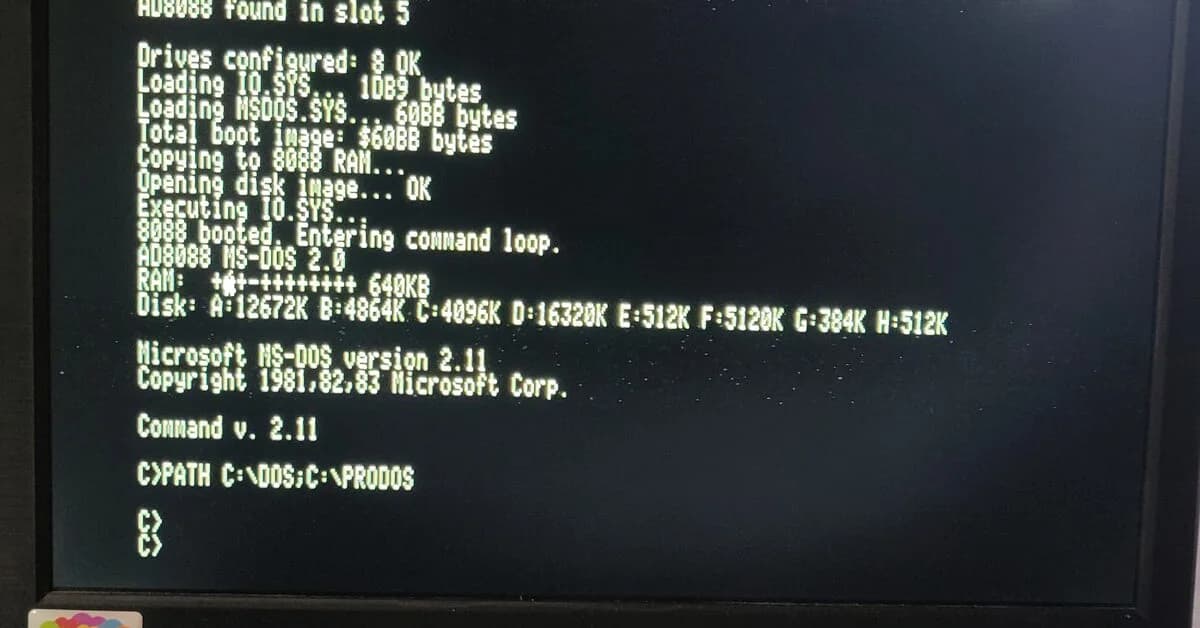 You Can Now Run MS-DOS Applications on the Apple IIe