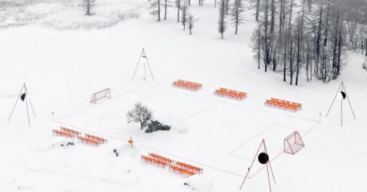 Nike's portable stadium kit allows football to be played anywhere