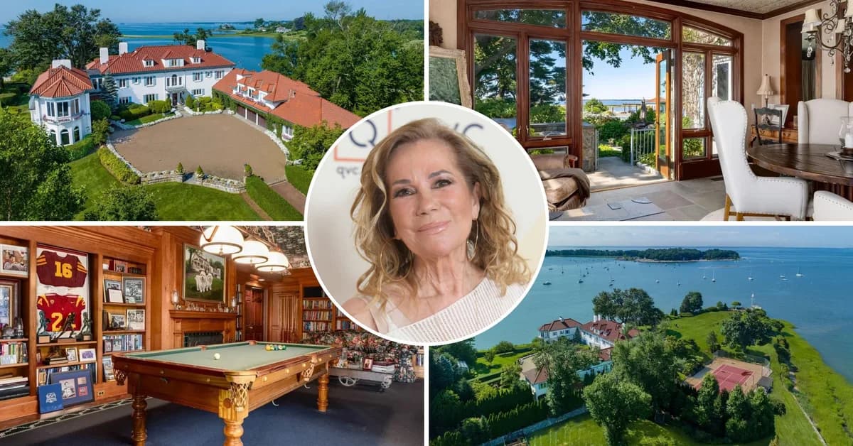Former 'Today' Host Kathie Lee Gifford Lists Her Longtime Connecticut Estate for $100 Million-7 Years After Relocating to Nashville