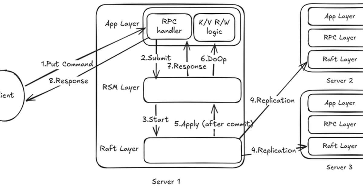 The Journey of a Request in a Raft-Based KV Store"
