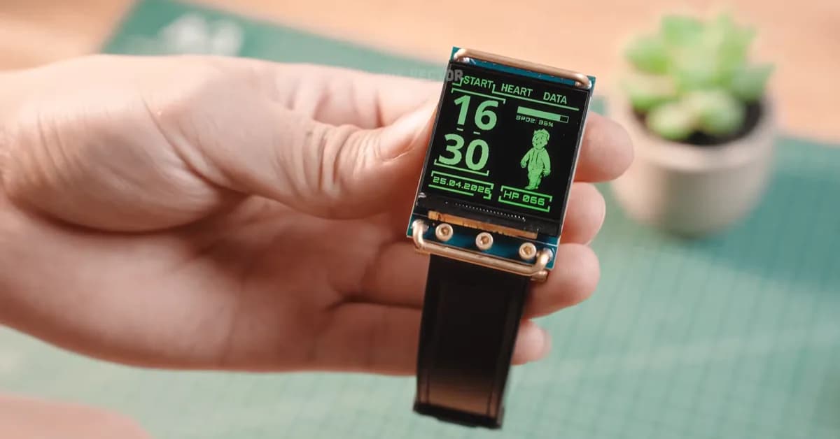 Building a Pip Boy Themed Smartwatch