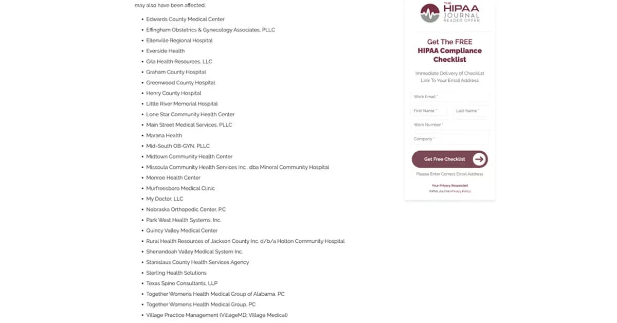 Aesto Health Breach Exposes Data of More Than 9.5 Million People