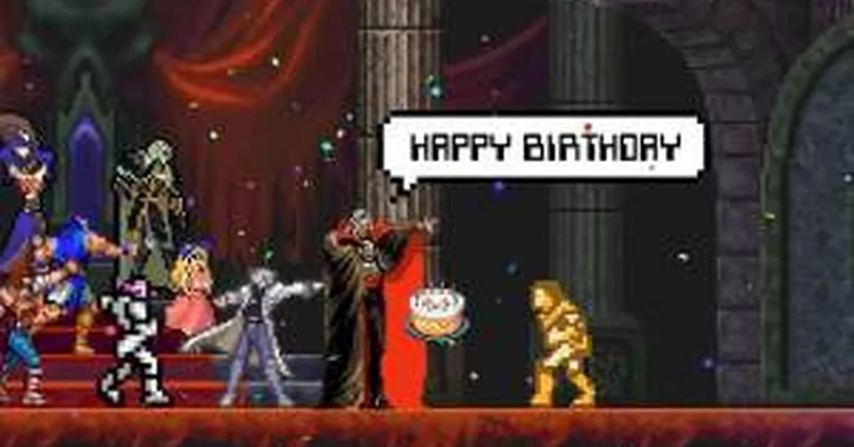 Castlevania Turns 40, And Konami May Have Just Teased A 3D Collection
