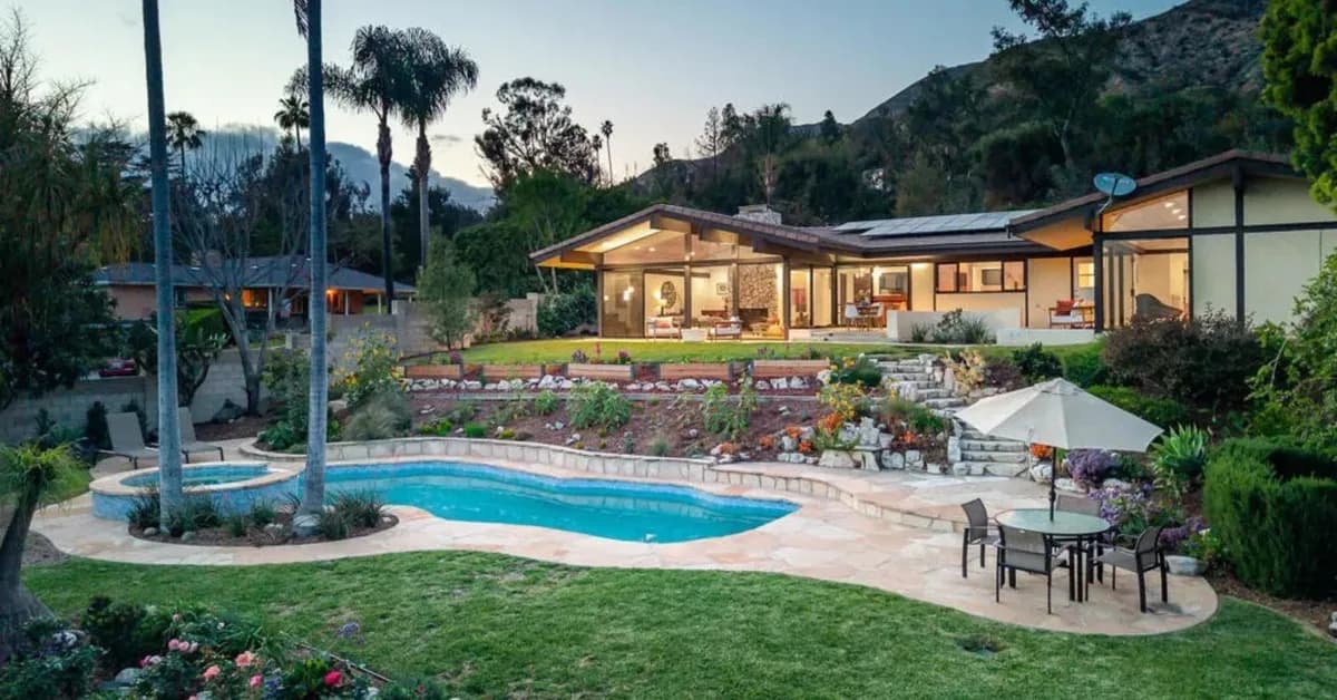 Remarkable Buff, Smith & Hensman Home That Survived the Eaton Fire Hits the Market for $2.5 Million