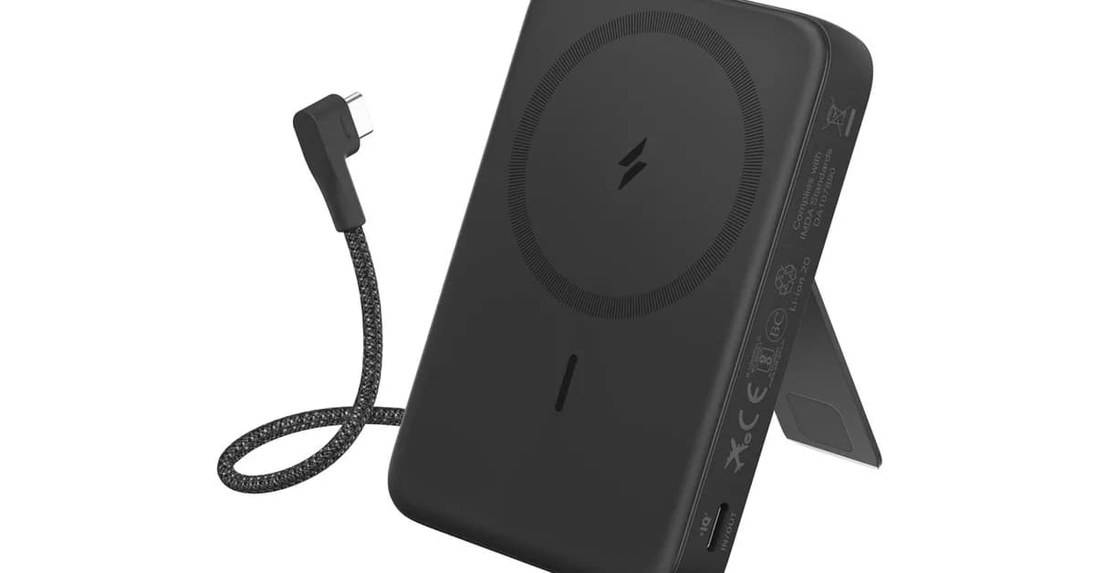 A feature-packed MagSafe power bank is 20 percent off for Memorial Day