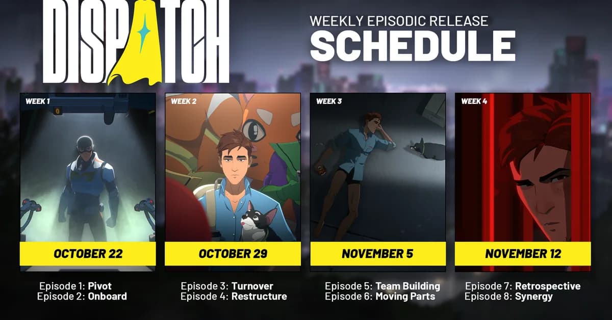 Dispatch is coming to Xbox this summer