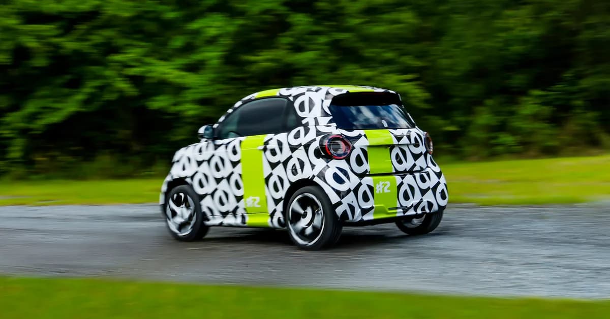 2027 Smart #2 EV teased: Brand returns to micro cars after SUV, sedan launches