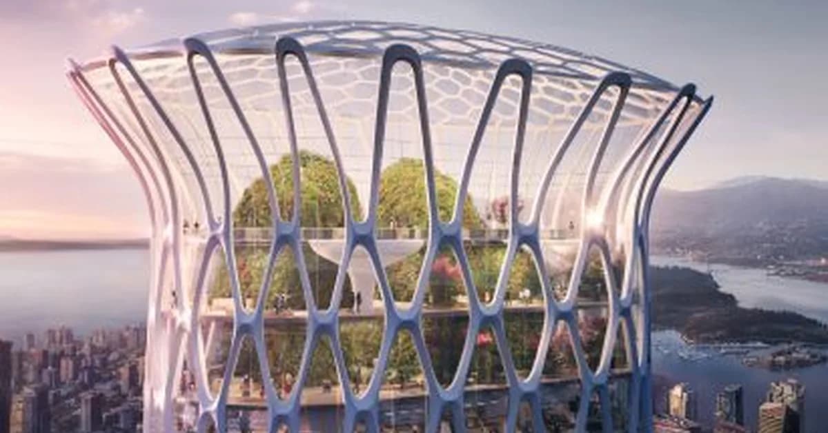 Vancouver's first supertall skyscraper informed by "ancient glass sea sponge reefs"