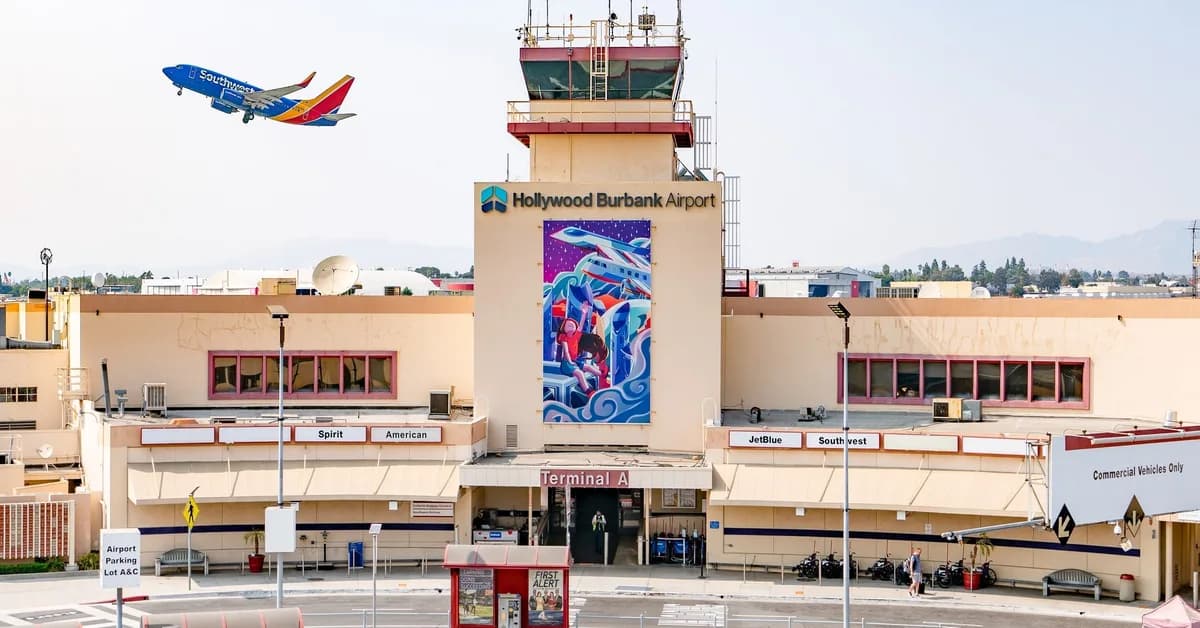 This historic LA-area airport is getting a much-needed new terminal