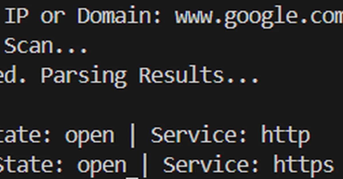 Automating Nmap Scans Using Python: From Command Line to Structured Data