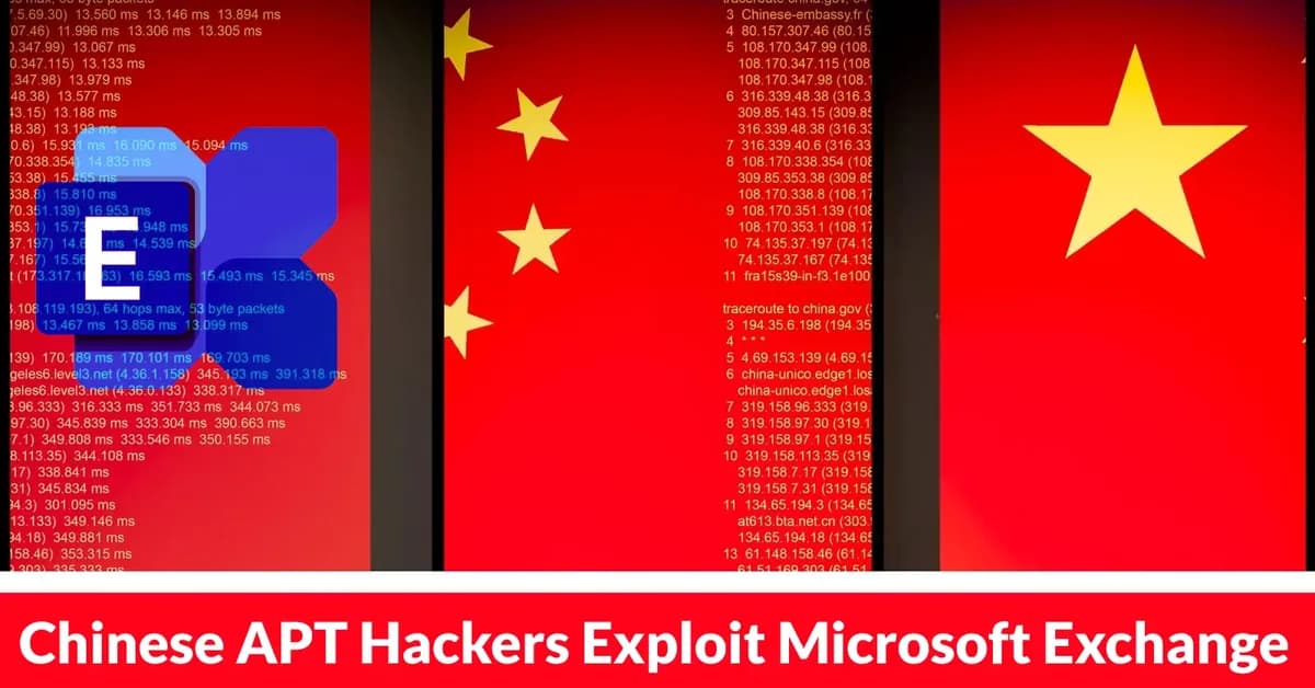Chinese APT Hackers Exploit Microsoft Exchange to Breach Energy Sector Network