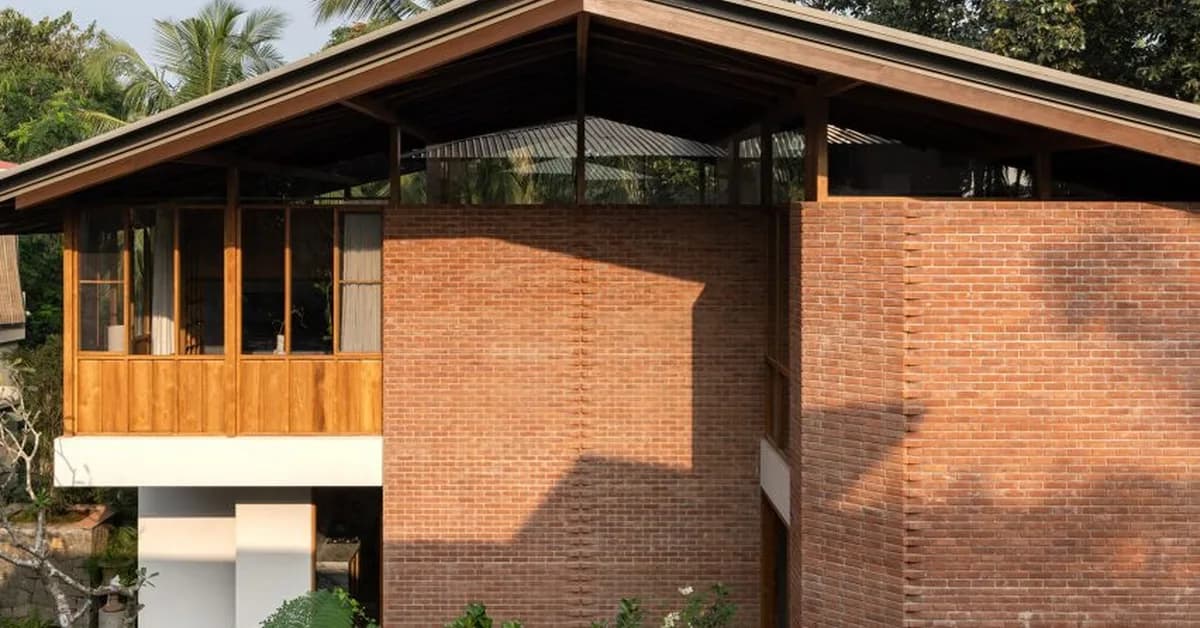 Thought Parallels Architecture draws on vernacular architecture for Ananda house in India