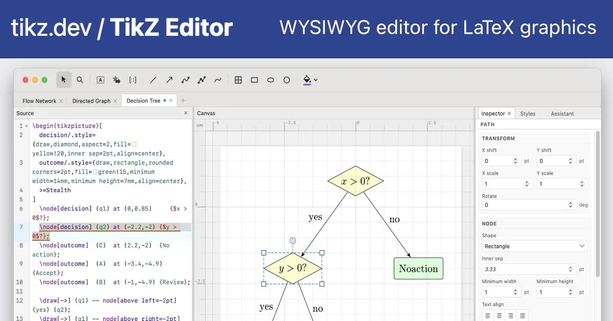 Show HN: TikZ Editor - WYSIWYG editor for figures in LaTeX