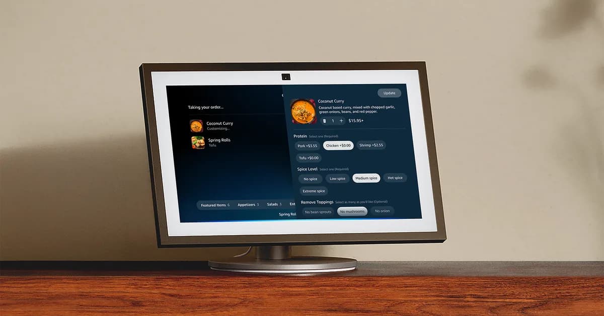 You can order Grubhub and Uber Eats 'conversationally' with Alexa Plus