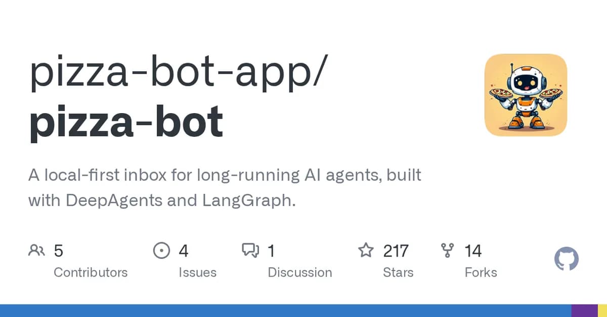 Show HN: Pizza Bot - An inbox for AI agents that work in the background