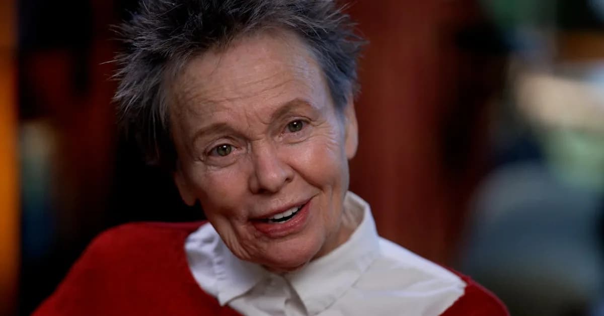 Laurie Anderson Is Quoting Me