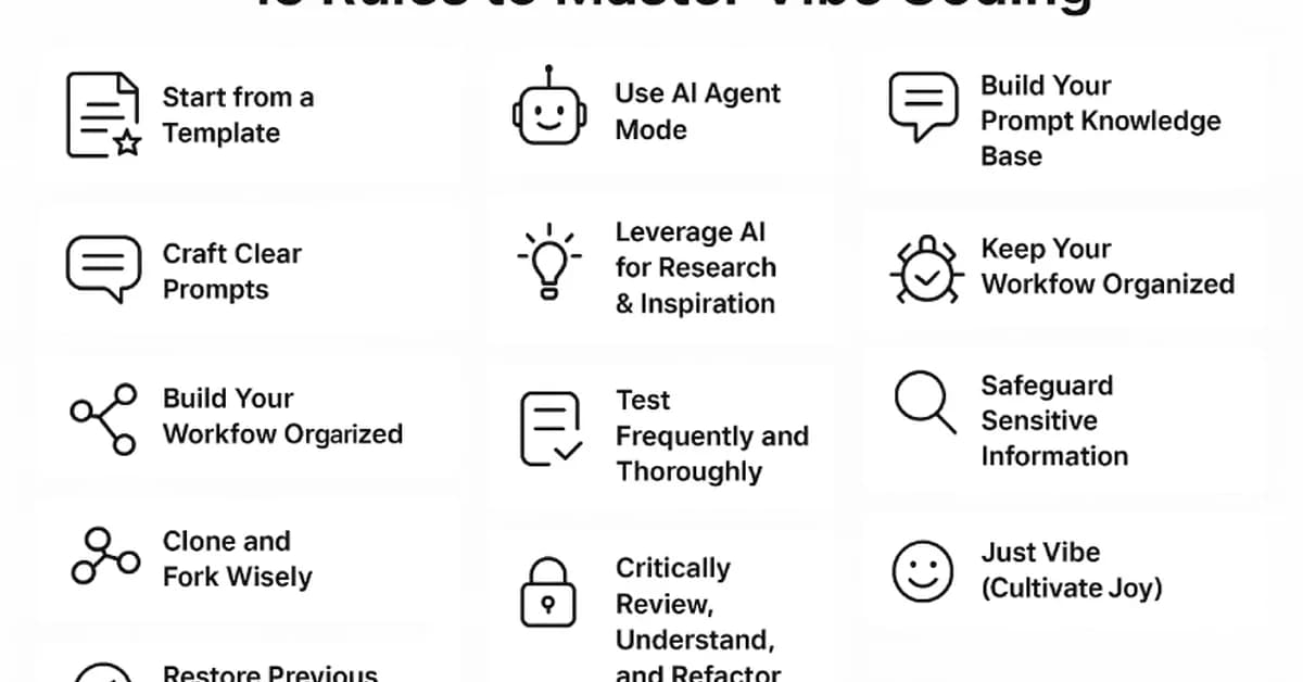5 IDE Rules Every Vibe Coder Needs