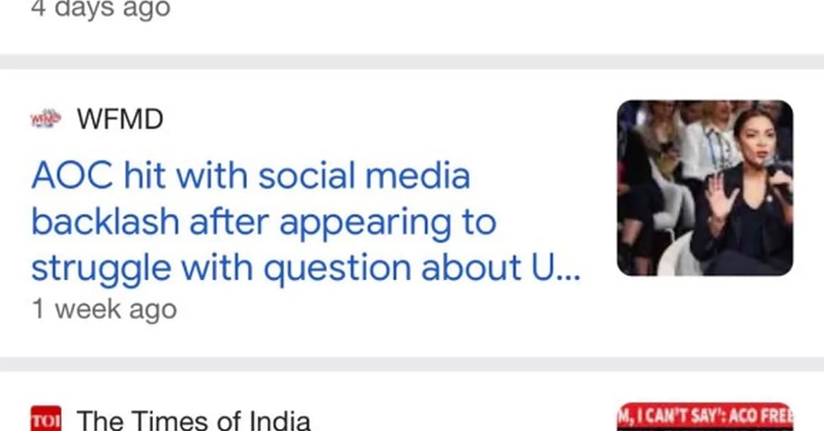 Hyper Coverage Of AOC's 'Um' Non-Scandal Highlights How The U.S. Press Is Eager To Be Gamed By Bad Actors