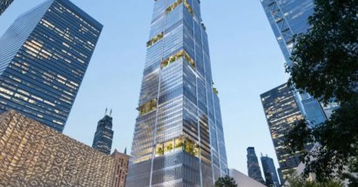 Foster + Partners updates images of ultimate World Trade Center site skyscraper