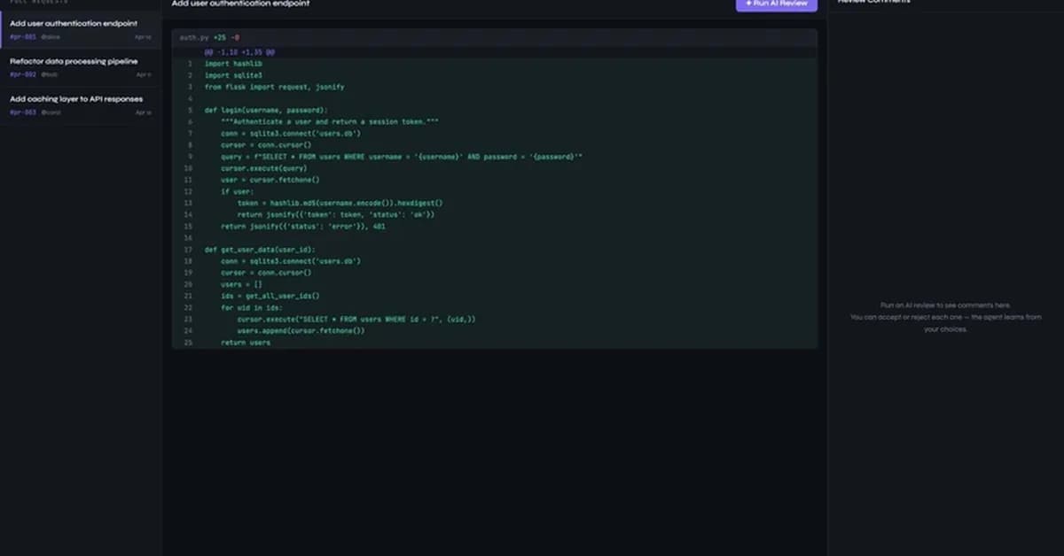 Building a Code Review Agent That Learns From Every Decision