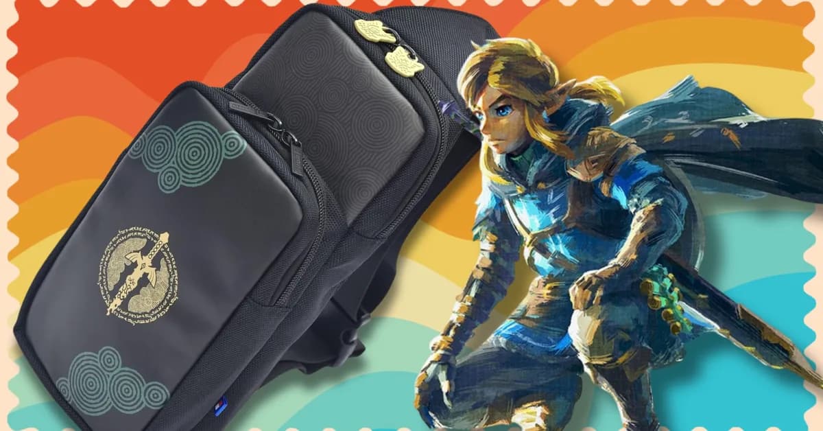 This Tears of the Kingdom Cross-Body Bag Can Carry Both Switch Consoles, Now at Its Lowest Price Ever