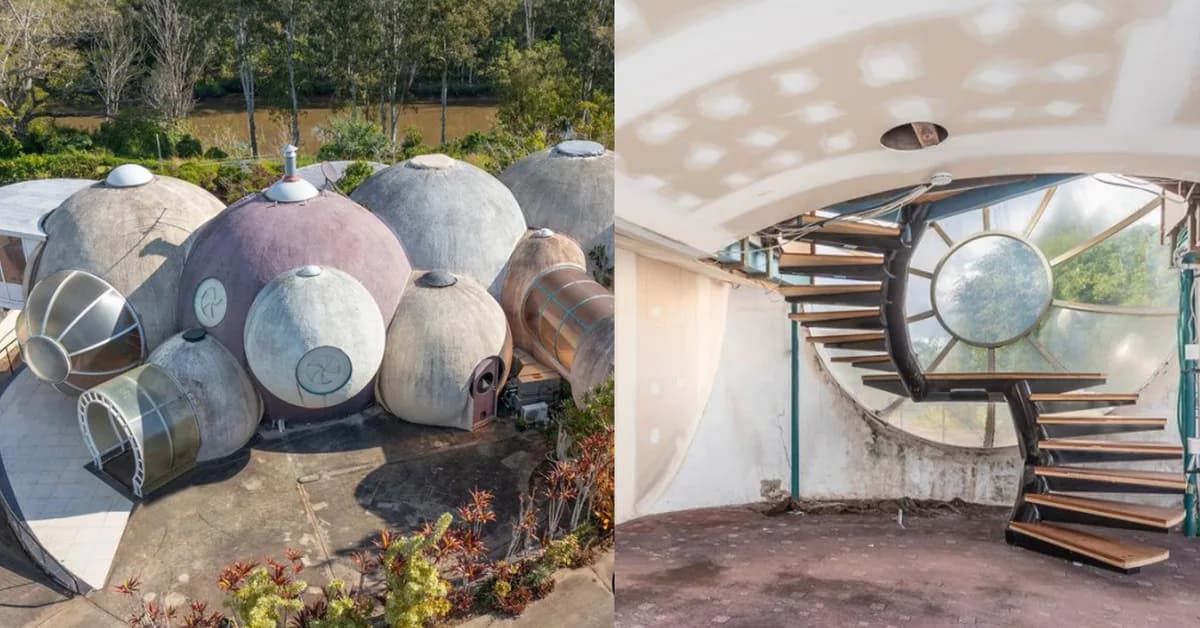 Destined for the bulldozer? Iconic bubble house back on the market