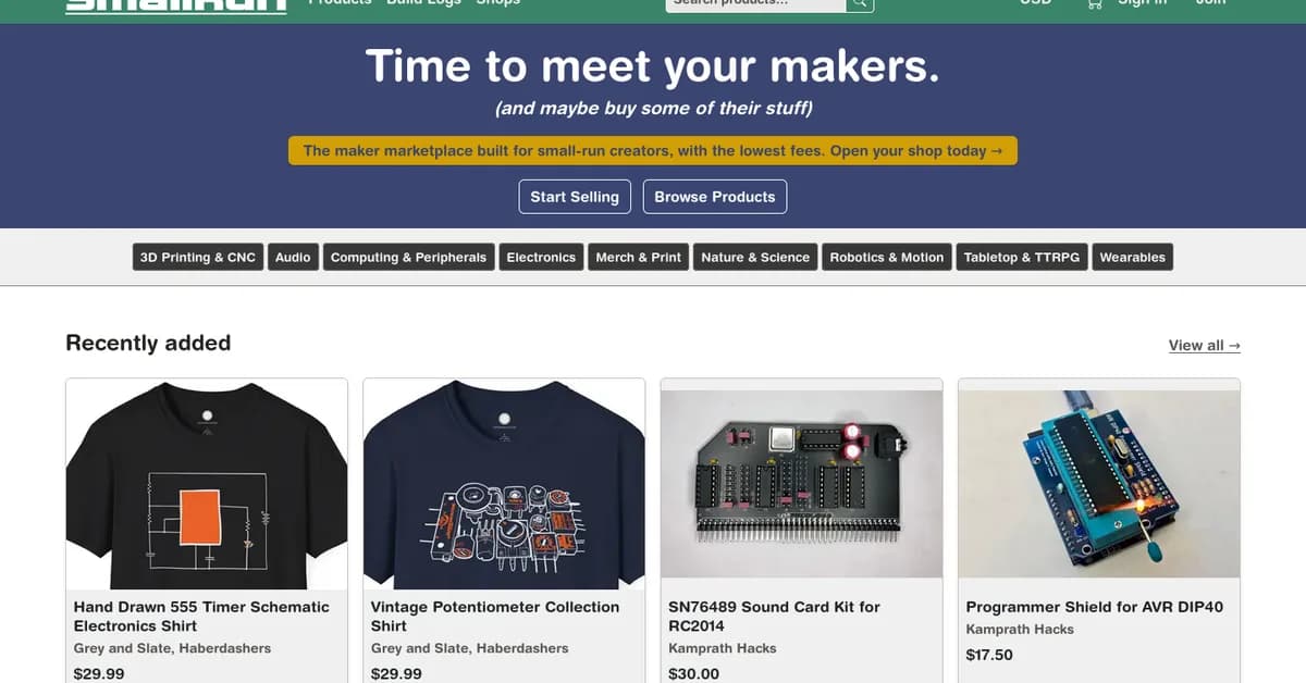 SmallRun.net Enters the Marketplace Market