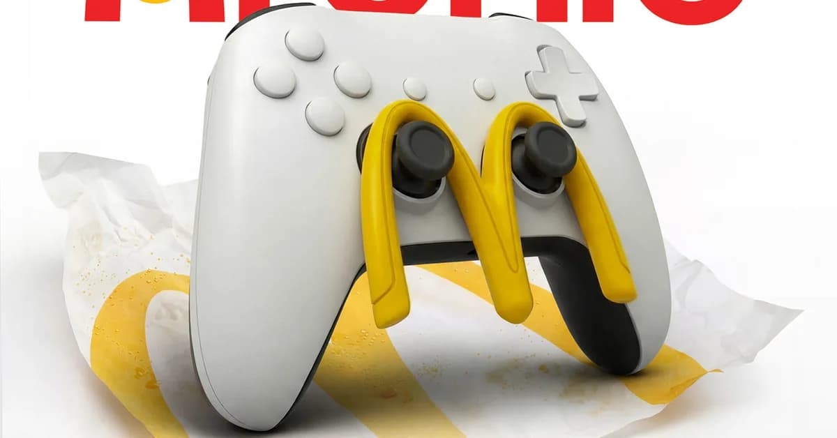 McDonald's Introduces a 'Pro Gamer Menu' With an Arch-Shaped Device That Will Keep You From Going AFK While You Eat, But It's Only Available in Türkiye