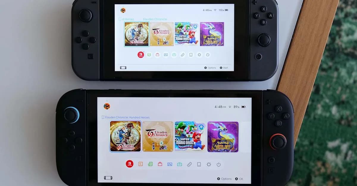 Switch 2 software update adds 'Handheld Mode Boost' for your old games