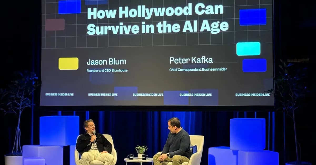 Blumhouse founder says he got 'destroyed' on social media for teaming up with Meta, but it changed how he sees AI and Hollywood