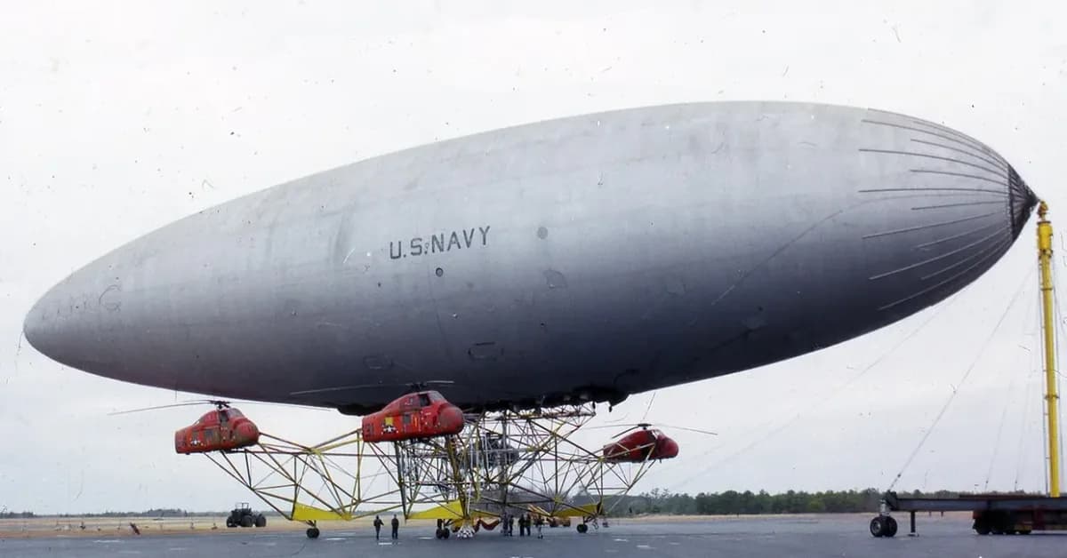 Four Choppers and a Blimp: The Bizarre Piasecki Helistat