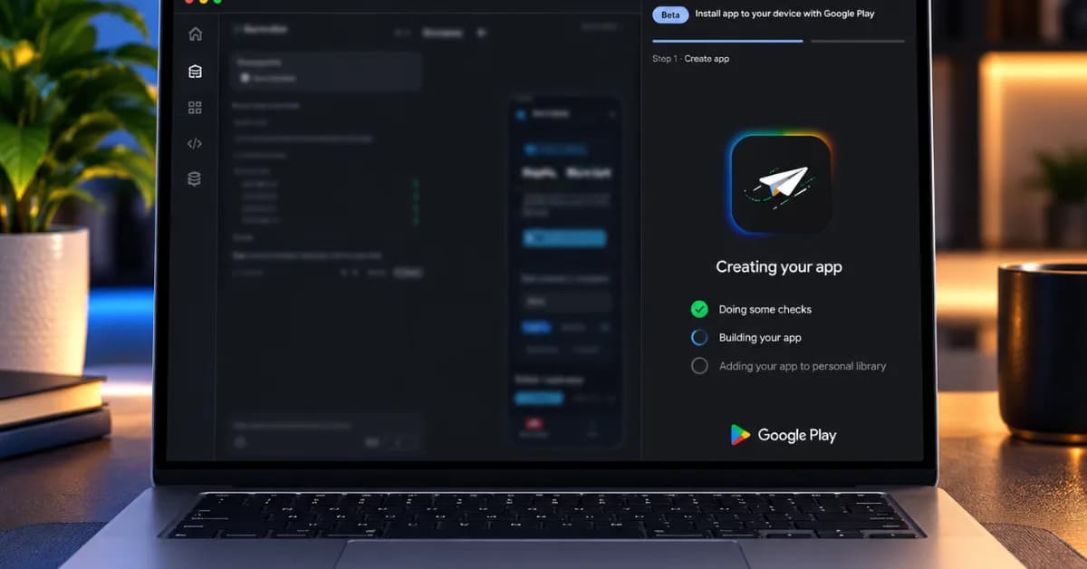 Google Play Lets US Users Build Personal Android Apps in AI Studio Without a Developer Account