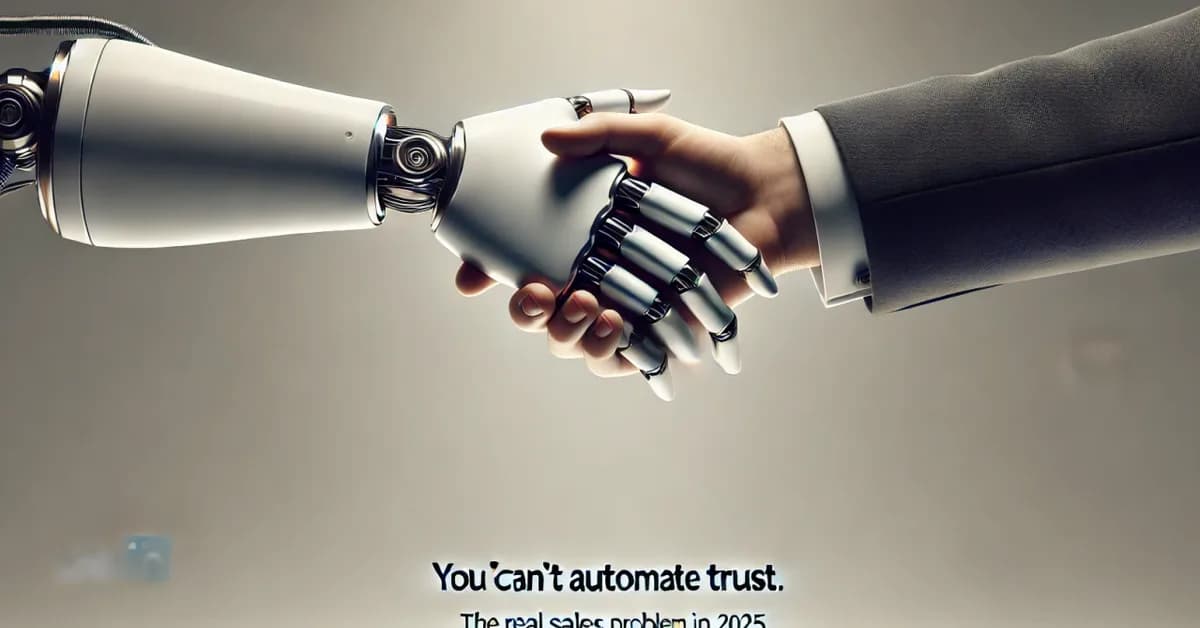 You can't automate trust: Why I built my business on relationships