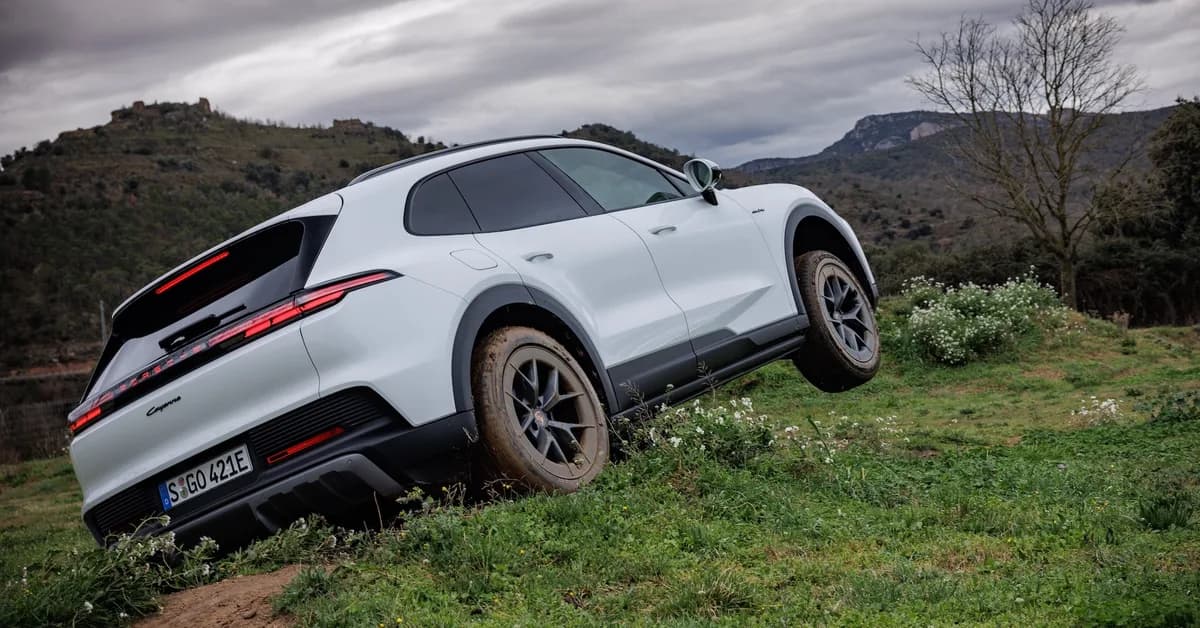 Nobody Will Ever Drive a Porsche Cayenne Electric Off-Road, But It Sure Is Fun