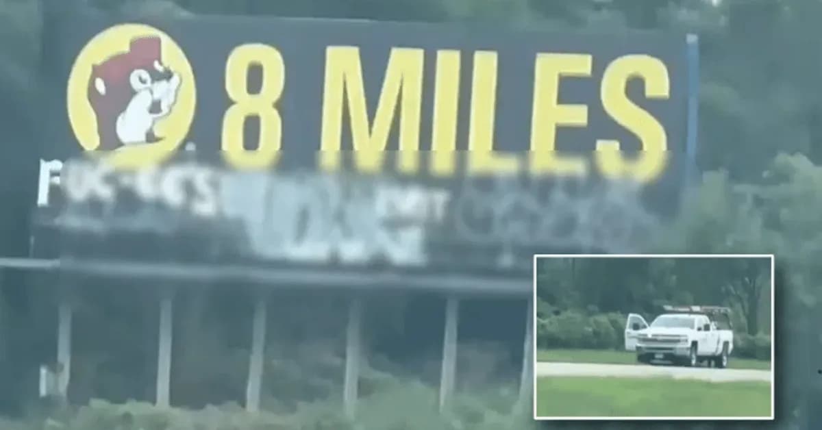 Buc-ee's Billboard Near Beaver's Mini Mart Vandalized As Corporation Gaslights Mayor