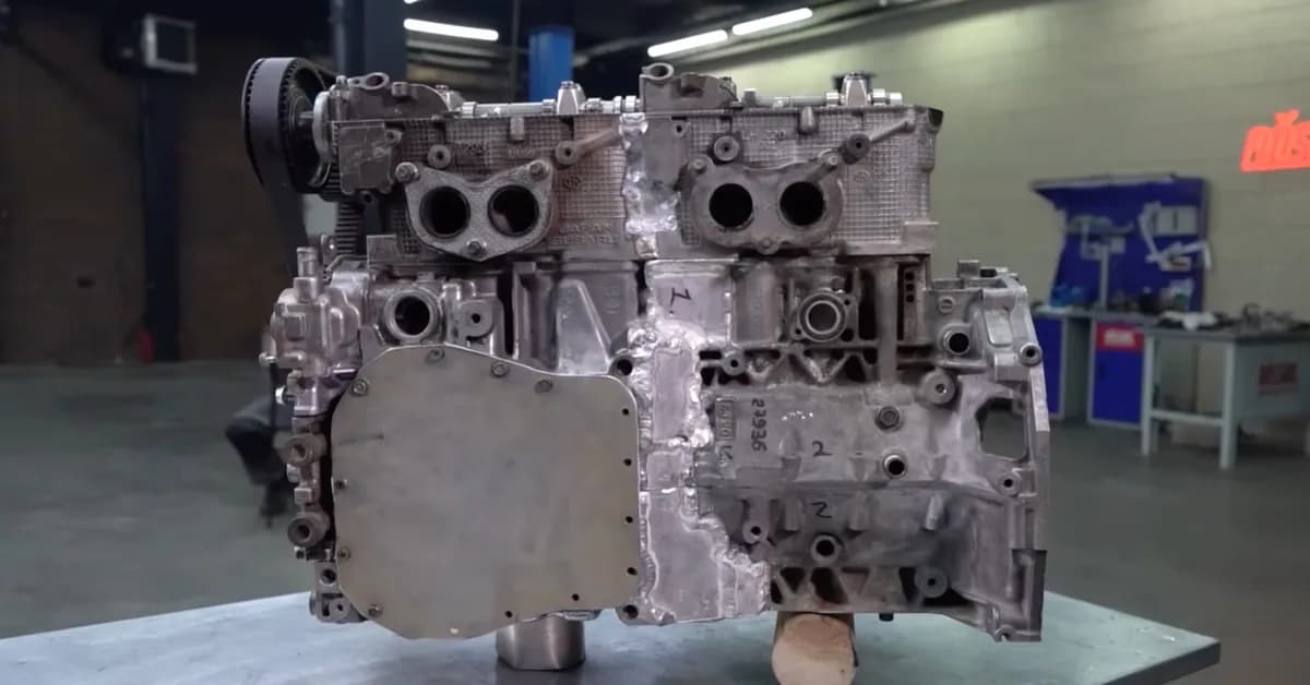 But How? Russian Mechanics Convert Subaru Boxer Engine Into Inline-Four