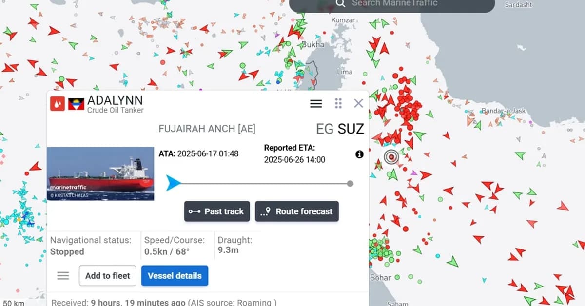 Strait of Hormuz traffic remains becalmed despite ceasefire
