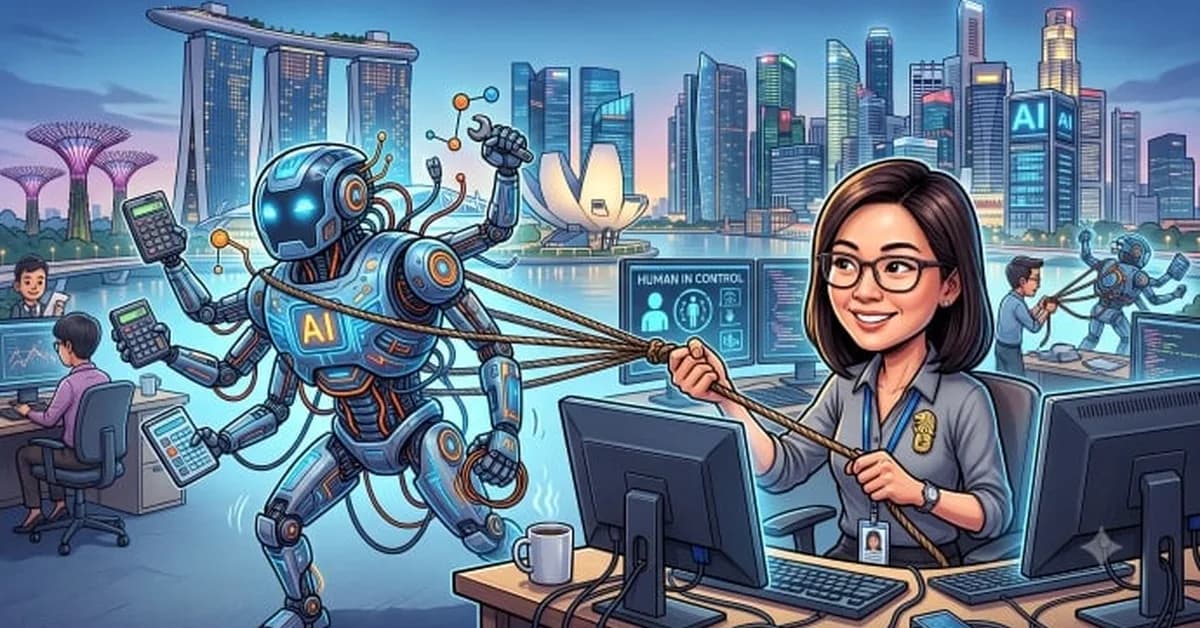 Singapore's data analysts trust AI to work, not to think