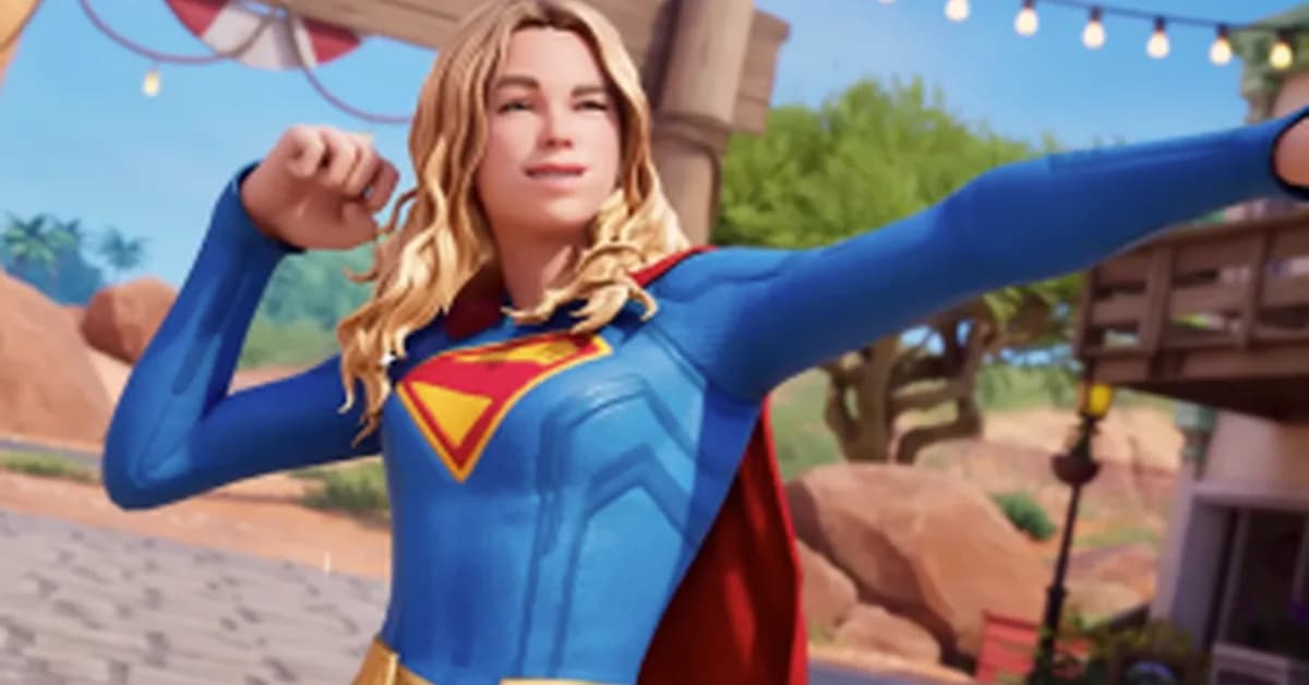 Supergirl's Milly Alcock Reacts To Seeing Her Fortnite Skin