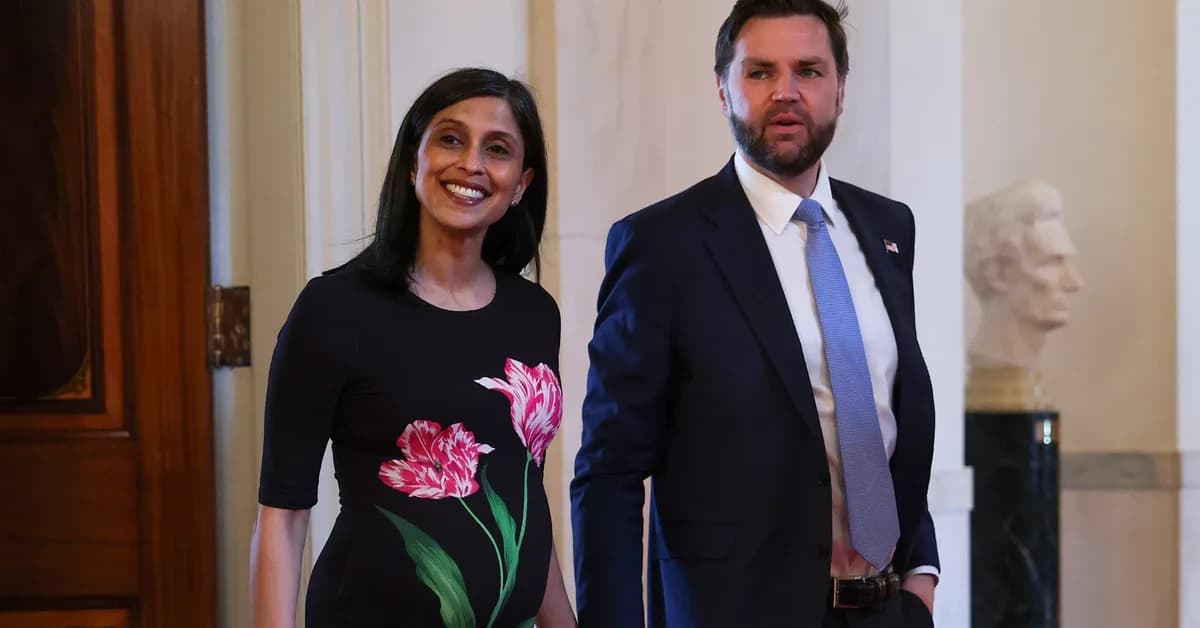 JD Vance's Wife Usha Gives Birth to a Baby Son-as Couple Becomes the First to Bring Home a Newborn to Vice President's Mansion