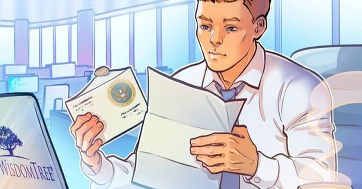 WisdomTree gets SEC approval for round-the-clock trading of tokenized MMF