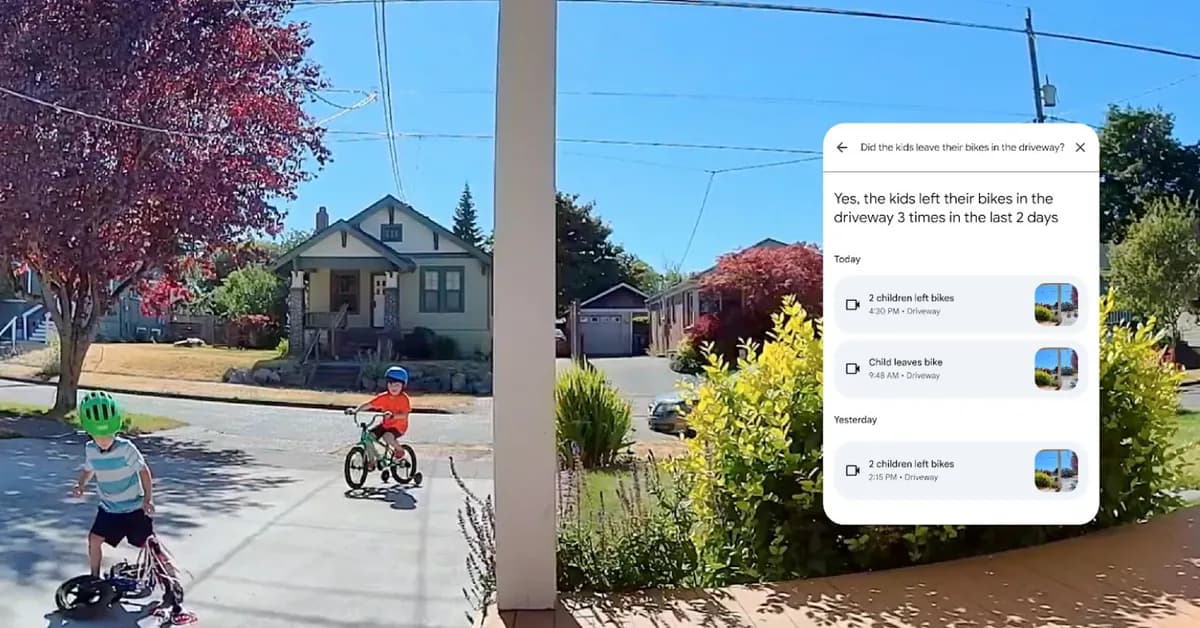 Big Google Home update lets Gemini describe live camera feeds