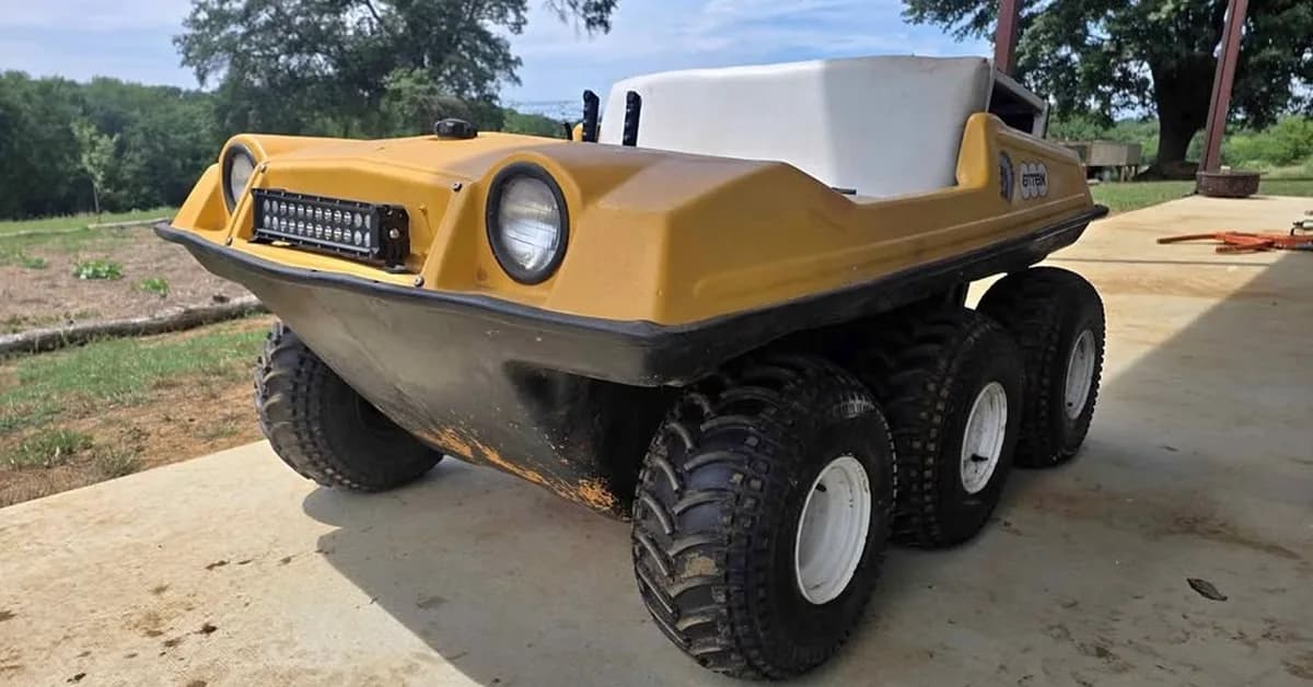 This Amphibious 6×6 Is a True ATV With a Bulletproof Honda Engine, and You Can Buy It