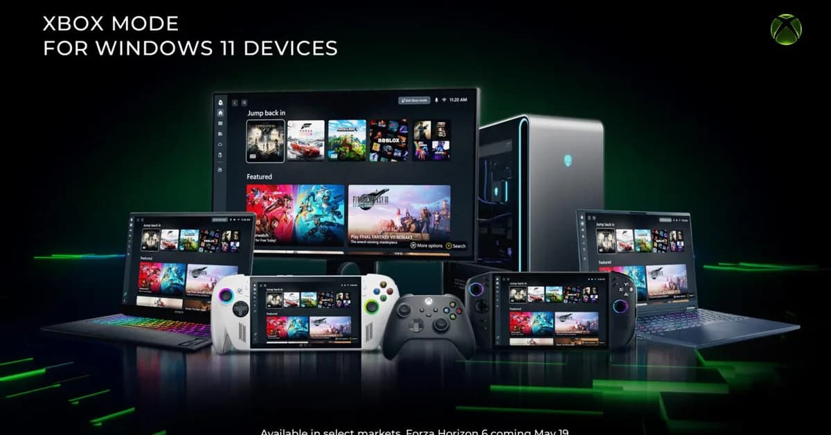 Microsoft's Xbox mode is now available for all Windows 11 PCs